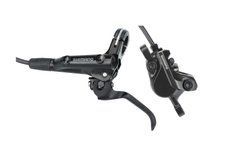 Гальмо гідравл. дискове Shimano MT501-E заднє (права ручка, 4-поршн. каліпер BR-MT520, гідроліния 1700мм, D03S)