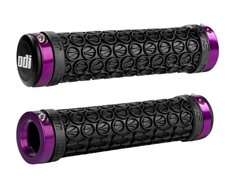 Гріпси ODI SDG LOCK-ON GRIPS Black w/Purple Clamps (чорні з фіолетовими замками)