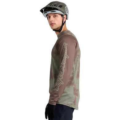 Джерсі TLD SKYLINE CHILL JERSEY SCATTERED [OLIVE] XL