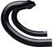 Кермо PRO Vibe Aero Di2, 6 град. розгортка, 40cm/31,8 mm, чорне
