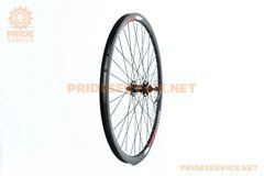 Колесо 27,5" переднє Disk-brake, обід "крапля" та втулка Neco (MS37F) 14Gx36H алюмінієві, кріпл. ексцентрик, "GRAVITY"