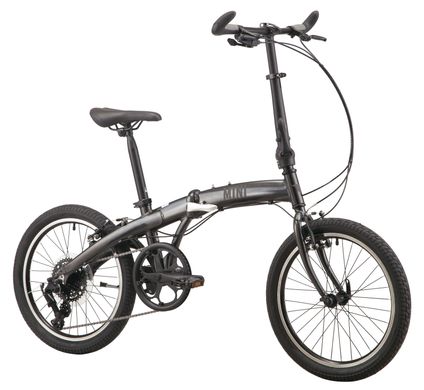 Велосипед 20" Pride MINI 8 2023 темно-серый