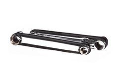 Комплект шатунів Kenli KL-8800S-E 170 для BMX, Cr-Mo, під 19 мм * 48Т, право та лівосторонні, хром