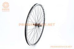 Колесо 29" переднє Disk-brake, обід "крапля" алюмінієвий, втулка 14Gx36H, кріпл. гайка, чорне "GRAVITY"