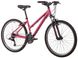 Велосипед 26" Pride STELLA 6.1 рама - S 2023 бордовый (задний и передний переключатели и манетка - MICROSHIFT)