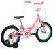 Велосипед 16" Pride MIA 16 2023 розовый
