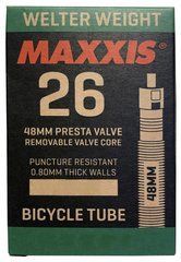 Камера Maxxis 26x1.5-2.5 Welter Weight 48mm Presta Valve (FV)