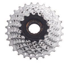 Тріскачка SunRace MFM2A 6DS 1, 6 швидкостей, 14-28T, Zinc/Black