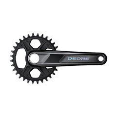 Шатуни Shimano FC-M6100-1 DEORE, інтегрована вісь, 170мм 32T 12-шв. CL-52мм без каретки