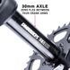 Шатуни DMR AXE Cranks Armset Laser Etched Black 165 mm
