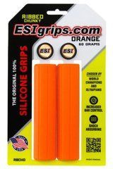 Гріпси ESI Ribbed Chunky Orange Silicone Bicycle Grips