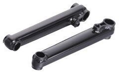Комплект шатунів Kenli KL-8800S-E 175 для BMX, Cr-Mo, під 19 мм * 48Т, право та лівосторонні, чорний