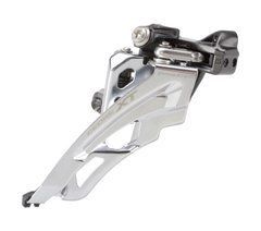 Перемикач передній Shimano FD-M8000-L DEORE XT, 3X11 LOW CLAMP, SIDE-SWING, передня тяга, хомут