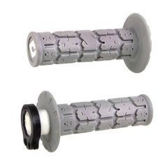 Мото Гріпси ODI MX V2 Lock-On; Rogue Grip - Soft Grey