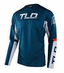 Джерсі TLD Sprint Jersey Fractura [Slate Blue Orange] XXL