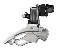 Перемикач передній Shimano FD-M371 ALTUS 3X9, DOWN-SWING 34.9мм (31.8/28.6 адапт) універс.тяга, для 44/48зуб