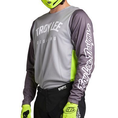 Мото джерсі TLD GP PRO JERSEY BOLTZ [SILVER/GLO GREEN] S