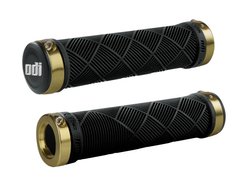 Гріпси ODI Cross Trainer MTB Lock-On Bonus Pack Black w/Gold Clamps (чорні з золотими замками)