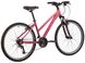 Велосипед 26" Pride STELLA 6.1 рама - L 2023 бордовый (задний и передний переключатели и манетка - MICROSHIFT)