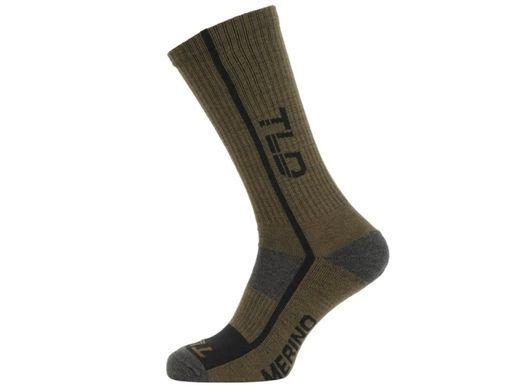 Шкарпетки TLD CHILL MERINO WOOL SOCKS MONO [fatigue] L/XL