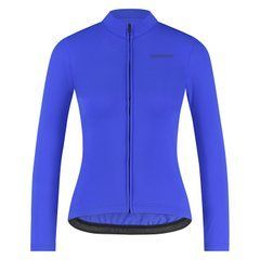 Велоджерсі жіноче Shimano Apice long sleeves утеплене, блакитне, розм. XXS