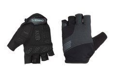 Рукавички ONRIDE Clutch, гелеві подушечки, сірий/чорний розмір S