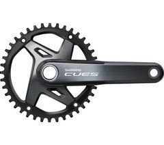 Шатуни Shimano FC-U8000-1, CUES, інтегрована вісь, 175мм, 40з, 9-11-шв.