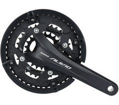 Шатуни Shimano FC-T4060 ALIVIO, 175мм, 44X32X22, інтегрована вісь, захист зірок, без каретки