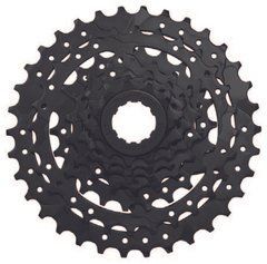 Касета SunRace CSM40 7AV B, 7 швидкостей, 11-34T, Black