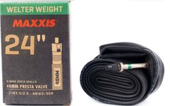 Камера Maxxis 24x1.5-2.5 Welter Weight 48mm Schrader Valve (AV)