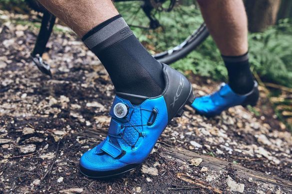 Веловзуття SHIMANO XC502MB синє, розм. EU45