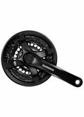 Шатуни Shimano FC-TY501, 170мм, 42X34X24, 6/7/8 шв, захист зірок