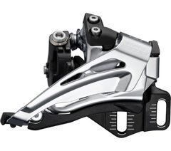Перемикач передній Shimano FD-M6025-E, DEORE 2X10, TOP-SWING, DOWN-PULL, монтаж E-TYPE