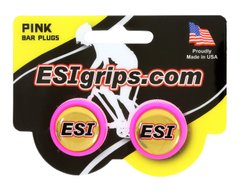 Заглушки керма ESI Bar Plug Pink, рожеві