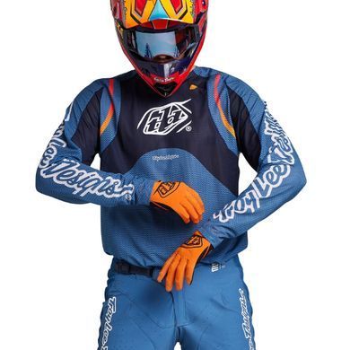 Мото джерсі TLD SE PRO AIR JERSEY PINNED [BLUE] XL