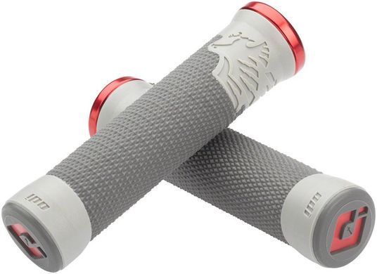 Гріпси ODI AG-2 Gray/Graphite w/ Red clamps (серо-графітові з червоними замками)