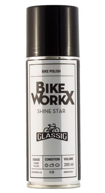 Шампунь BikeWorkX Shine Star спрей 200 мл.