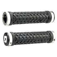 Грипси ODI Vans&reg; Lock-On Grips Black w/ White Clamp, чорні з білими замками