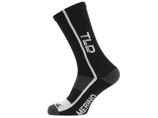 Шкарпетки TLD CHILL MERINO WOOL SOCKS; MONO [BLACK] L/XL
