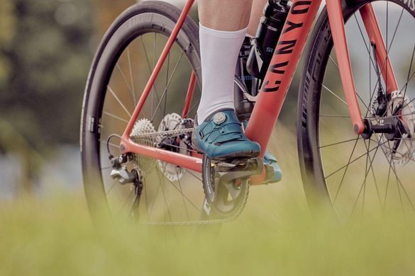 Веловзуття жіноче SHIMANO RC502WB, синє, розм. EU41