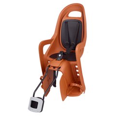 Дитяче крісло заднє POLISPORT Groovy Maxi FF 29" на підсідельну трубу. 9-22 кг. коричневе