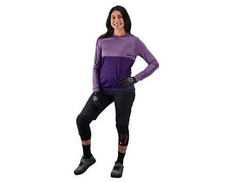 Джерсі TLD WMNS LILIUM LS JERSEY MICAYLA [GATTO BLACK] XS