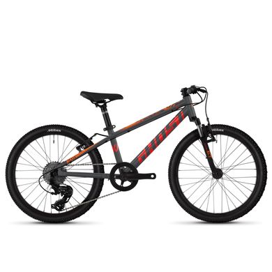 Велосипед Ghost Kato Essential 20", рама one-size, сіро-помаранчевий, 2021