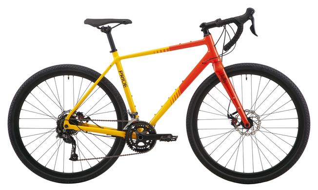 Велосипед 28" Pride ROCX 8.2 CF рама - S 2023 желтый