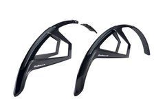Комплект крил POLISPORT G-MUD GRAVEL 28" (переднє: 650х50; заднє: 720х50 мм) чорний