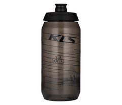 Фляга KLS Kolibri 550 мл прозорий-чорний