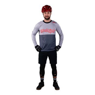 Джерсі TLD FLOWLINE LS JERSEY Scripter [Charcoal] M