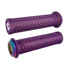Грипси ODI Vans v2.1 Lock-On MTB Closed End 135mm Iridescent Purple/Oil Slick