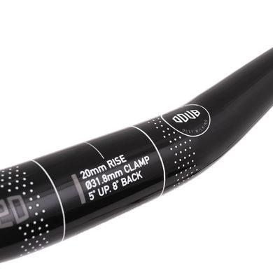 Кермо DMR ODUB BAR - 31.8 - 20mm Rise - Black