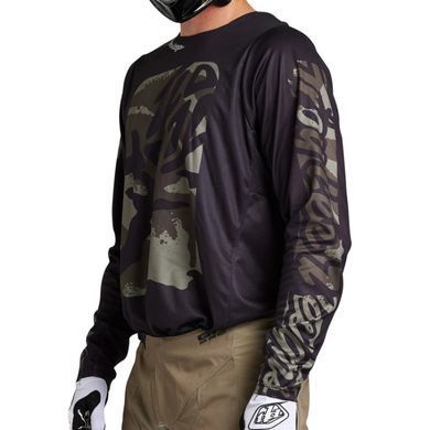 Мото джерсі TLD GP PRO JERSEY BOXED IN [BLACK/OLIVE] M
